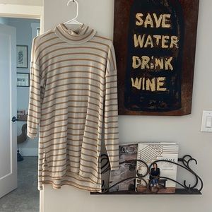 Chunky knit sweater dress pullover tunic